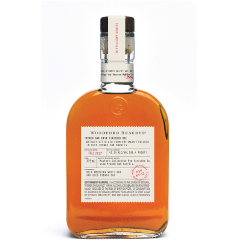 Woodford Reserve Distillery Series French Oak Cask Finished Rye - What's Shakin' week of October 16